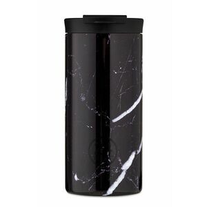 24bottles - Cana termica Travel Tumbler Black Marble 600ml imagine