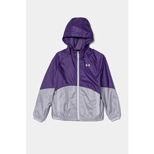 Under Armour geaca copii SPORT WINDBREAKER JKT culoarea violet, 1384206 imagine