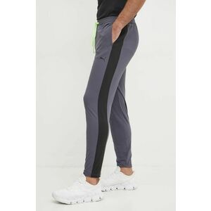 Puma pantaloni de antrenament Cloudspun culoarea gri, neted, 525717 imagine