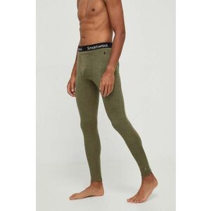 Smartwool jambiere funcționale Classic Thermal Merino culoarea verde imagine