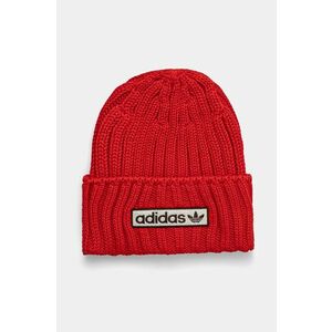 adidas Originals caciula din bumbac culoarea rosu, bumbac, IY4620 imagine