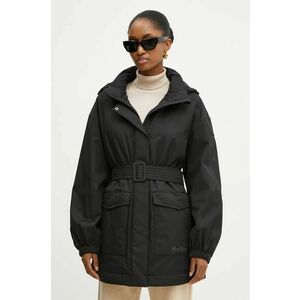 Max Mara Leisure geaca femei, culoarea negru, de tranzitie, oversize, 2426486018600 imagine