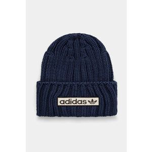 adidas Originals caciula din bumbac culoarea albastru marin, bumbac, din tesatura neteda, IY4109 imagine