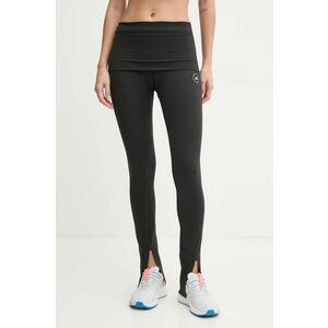 adidas by Stella McCartney leggins de antrenament TrueStrength culoarea negru, uni, IW0515 imagine