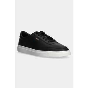 BOSS sneakers din piele Kieran culoarea negru, 50536504 imagine