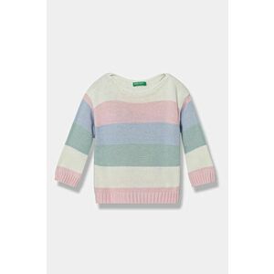 United Colors of Benetton pulover copii culoarea roz, light, 1070H102T imagine