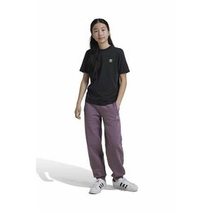 adidas Originals pantaloni de trening pentru copii BOYFRIEND PANTS culoarea violet, neted, IX7644 imagine