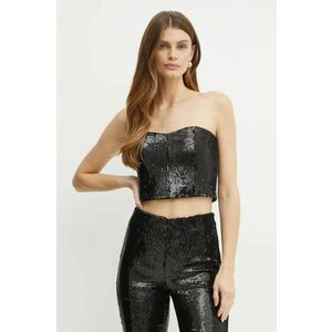 Marella top culoarea negru, neted, 2423946082200 imagine