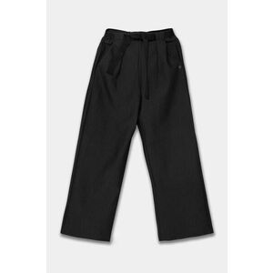 United Colors of Benetton pantaloni copii culoarea negru, cu imprimeu, 4ZLJCF03X imagine