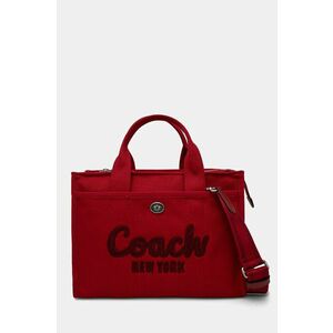 Coach poseta culoarea rosu imagine