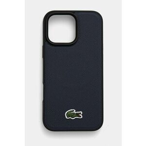 Lacoste etui pentru telefon iPhone 16 Pro Max 6.9 culoarea albastru marin, LCHMP16XPVCV imagine