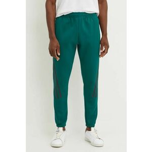 adidas pantaloni de trening Future Icons culoarea verde, cu imprimeu, IW8573 imagine