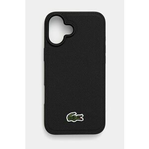 Lacoste etui pentru telefon iPhone 16 Plus 6.7 culoarea negru, LCHMP16MPVCK imagine