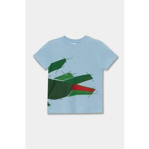 Lacoste tricou de bumbac pentru copii cu imprimeu, TJ2578 imagine