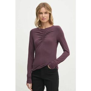 Sisley longsleeve femei, culoarea violet, 3903L200S imagine