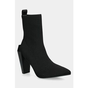 United Nude botine Gem Sock Hi femei, culoarea negru, cu toc drept, 1087601117 imagine