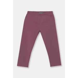 United Colors of Benetton leggins copii culoarea violet, neted, 35Q2GF019 imagine