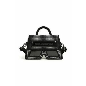 Karl Lagerfeld poseta fete culoarea negru, Z30359 imagine