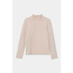 United Colors of Benetton longsleeve din bumbac pentru copii culoarea roz, 3AOUC201O imagine