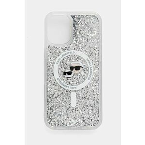 Karl Lagerfeld etui pentru telefon iPhone 16 Plus 6.7 culoarea transparent, KLHMP16MLGKCSGH imagine