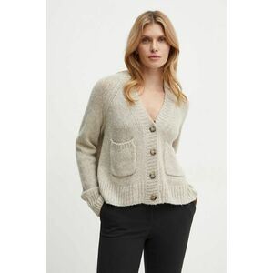 MAX&Co. cardigan din lana culoarea bej, 2426346014200 imagine