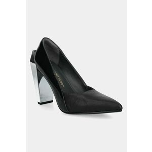 United Nude pantofi de piele Gem Pump Hi culoarea negru, 108590116 imagine