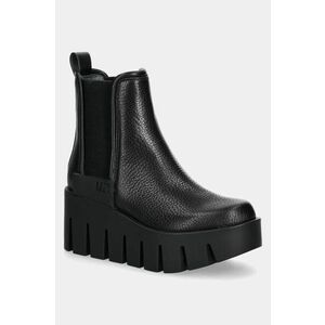 United Nude ghete chelsea de piele Grip Chelsea Lo III femei, culoarea negru, toc pana, 1086901192 imagine