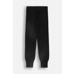 Coccodrillo pantaloni de trening pentru copii culoarea negru, neted, MYSTIC NATURE GIRL JUNIOR imagine