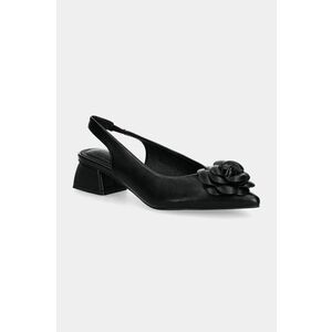 Answear Lab pumps culoarea negru, cu toc drept, cu toc deschis imagine