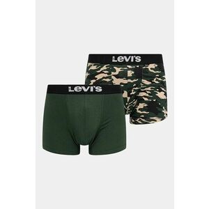 Levi's boxeri 2-pack barbati, culoarea verde, 37149-1025 imagine