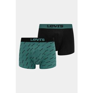 Levi's boxeri 2-pack barbati, culoarea verde, 37149-1009 imagine