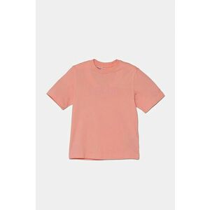 adidas tricou de bumbac pentru copii J SZN GFX TEE culoarea roz, IV7114 imagine