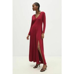 Answear Lab rochie culoarea portocaliu, maxi, evazati imagine