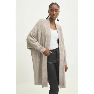 Answear Lab cardigan femei, culoarea bej, light imagine