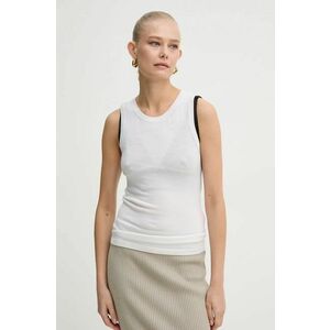 AERON tricou de lana culoarea bej, CRTO546528 imagine