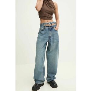 Y/Project jeansi EVERGREEN MULTI WAISTBAND JEANS femei high waist, 207PA007 imagine