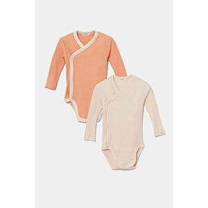 United Colors of Benetton body din bumbac pentru bebelusi 3-pack 3FMG0B00Q imagine