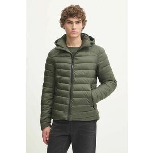 Superdry geaca barbati, culoarea verde, de tranzitie, M5011906A-ZC3 imagine