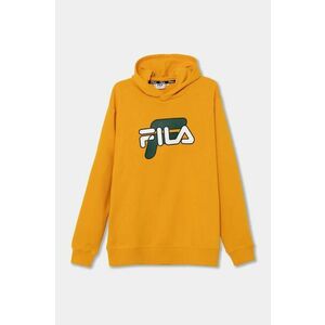 Fila bluza copii LOSSATAL culoarea galben, cu glugă, cu imprimeu, FAT0584 imagine