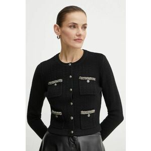 Elisabetta Franchi cardigan din amestec de lana culoarea negru, MK17S47E2 imagine