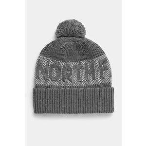 The North Face caciula Retro Cabin Beanie culoarea gri, NF0A88QWRO01 imagine