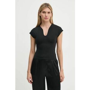 By Malene Birger tricou VENAZIA femei, culoarea negru, Q72465001 imagine