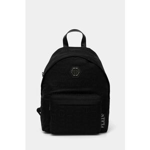 Philipp Plein rucsac barbati, culoarea negru, mare, modelator, AADA MBA1432 PNY002N imagine