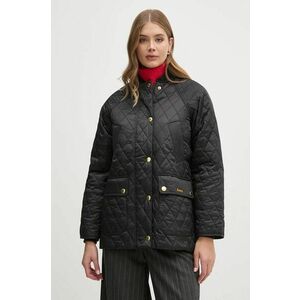 Barbour geaca Sport Beadnell Quilt femei, culoarea negru, de tranzitie, LQU1764 imagine