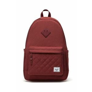 Herschel rucsac Heritage Backpack culoarea bordo, mare, neted, 11383-06501-OS imagine