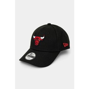 New Era șapcă de baseball pentru copii CHICAGO BULLS culoarea negru, cu imprimeu, 11405644 imagine