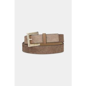 MICHAEL Michael Kors curea de piele femei, culoarea maro, 559120 imagine