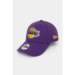 New Era șapcă de baseball pentru copii LOS ANGELES LAKERS culoarea violet, cu imprimeu, 11405635 imagine