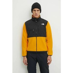 The North Face geaca Retro Denali barbati, culoarea galben, de tranzitie, NF0A88XHZU31 imagine