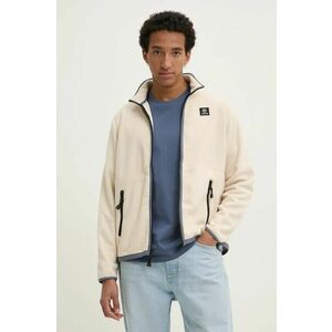 Timberland hanorac fleece culoarea bej, neted, TB0A62EYEFL1 imagine